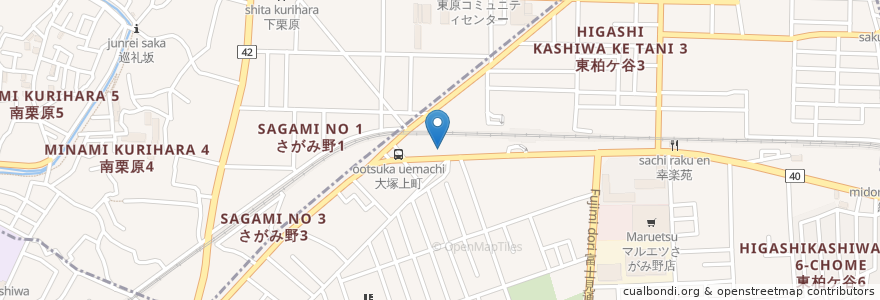 Mapa de ubicacion de 藤田歯科 en Jepun, 神奈川県, 海老名市.