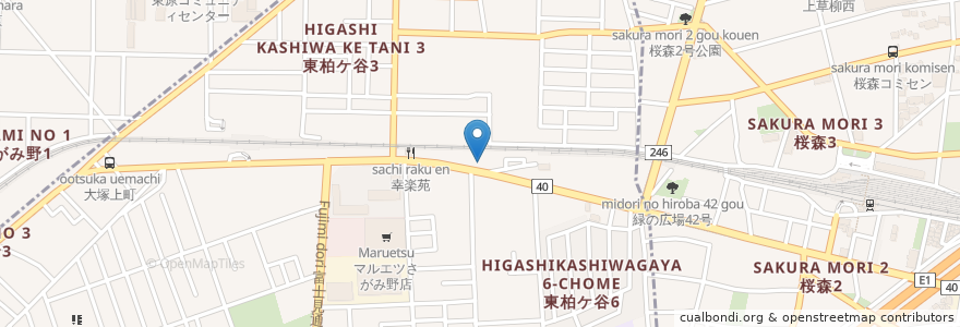 Mapa de ubicacion de 焼肉安安 en Japón, Prefectura De Kanagawa.