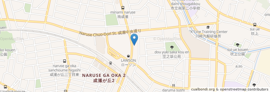 Mapa de ubicacion de 森内小児科内科 en 일본, 도쿄도, 町田市.