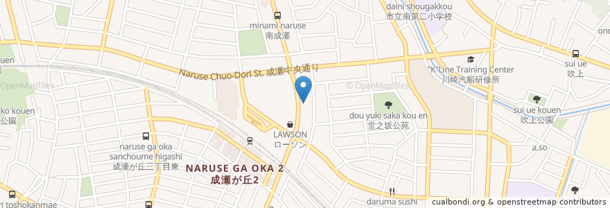Mapa de ubicacion de めぐみ歯科医院 en Japonya, 東京都, 町田市.