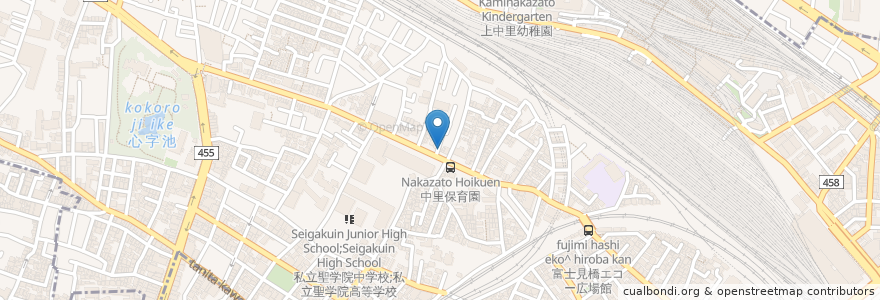 Mapa de ubicacion de みよの台薬局 en 日本, 東京都, 北区.