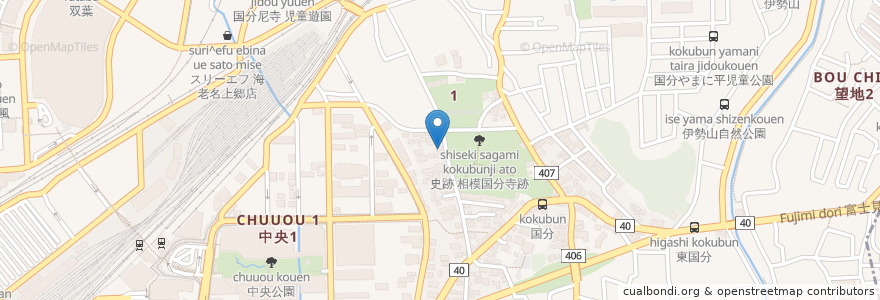 Mapa de ubicacion de Legami en Japan, 神奈川県, 海老名市.