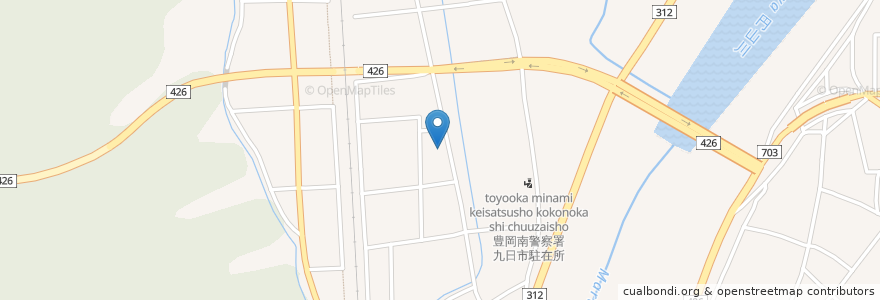 Mapa de ubicacion de あじとみ en Jepun, 兵庫県, 豊岡市.