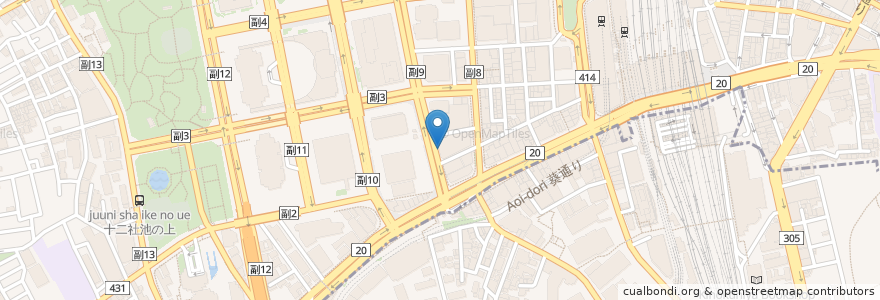 Mapa de ubicacion de 明宝ビル有料駐車場 en Japan, Tokyo, Shinjuku.