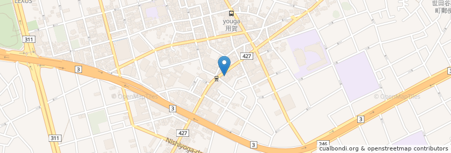 Mapa de ubicacion de ドトールコーヒーショップ en Japan, Tokio, 世田谷区.