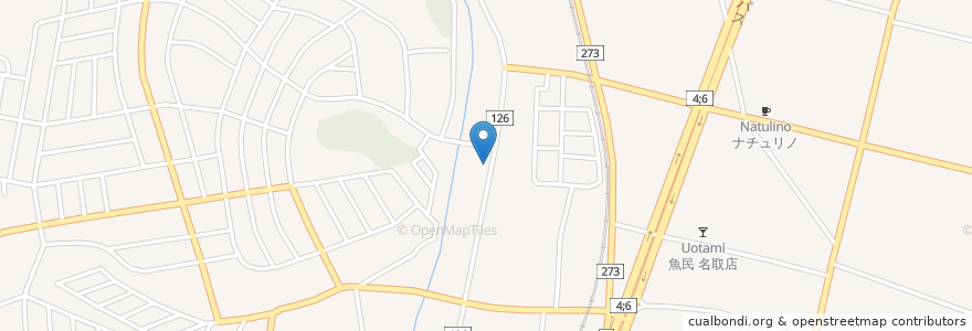Mapa de ubicacion de カネチャンラーメン en 日本, 宮城県, 名取市.