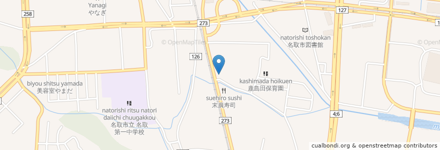 Mapa de ubicacion de 桑嶋動物病院 en اليابان, 宮城県, 名取市.