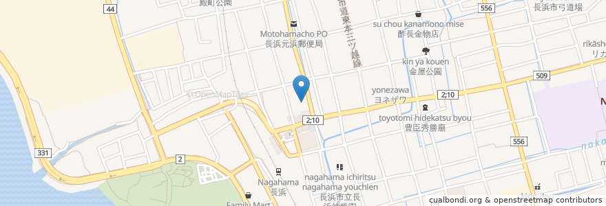Mapa de ubicacion de 村さ来 長浜店 en 日本, 滋賀県, 長浜市.