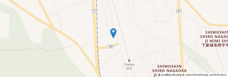 Mapa de ubicacion de ラウイング en Japan, Akita Prefecture, Akita.
