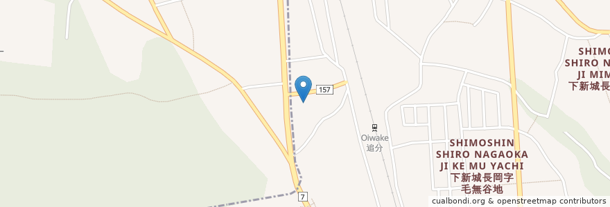 Mapa de ubicacion de スナック ランカ en 日本, 秋田県, 秋田市.