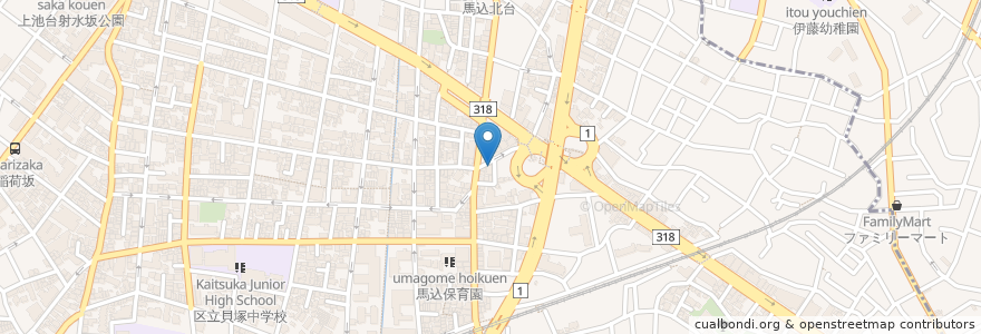 Mapa de ubicacion de 芥子の坊 en 일본, 도쿄도, 大田区.