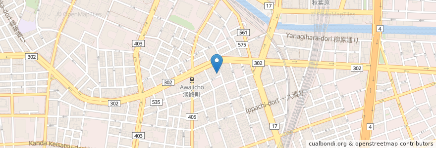 Mapa de ubicacion de とんかつ やまいち en Giappone, Tokyo, Chiyoda.