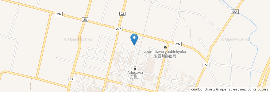 Mapa de ubicacion de 食堂 かねだ en ژاپن, 滋賀県, 高島市.