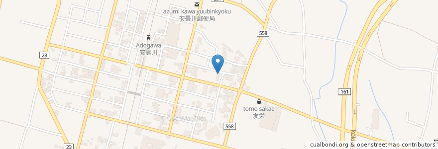 Mapa de ubicacion de スナック らーる en 日本, 滋賀県, 高島市.
