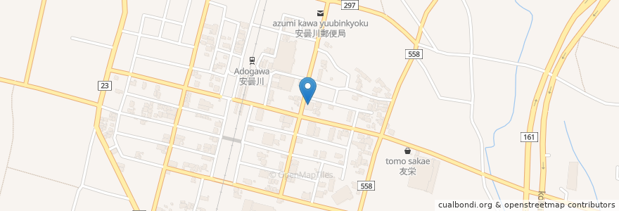 Mapa de ubicacion de 関西アーバン銀行 安曇川支店 en 日本, 滋賀県, 高島市.