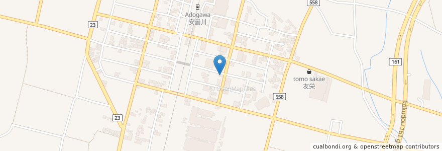 Mapa de ubicacion de なかの歯科 en اليابان, شيغا, 高島市.
