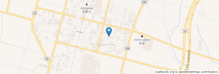 Mapa de ubicacion de ドイ薬局 安曇川店 en ژاپن, 滋賀県, 高島市.