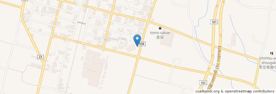Mapa de ubicacion de 龍鳳園 安曇川店 en ژاپن, 滋賀県, 高島市.