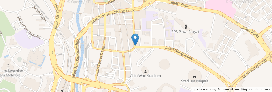 Mapa de ubicacion de Leaf & Co en マレーシア, セランゴール, クアラルンプール.