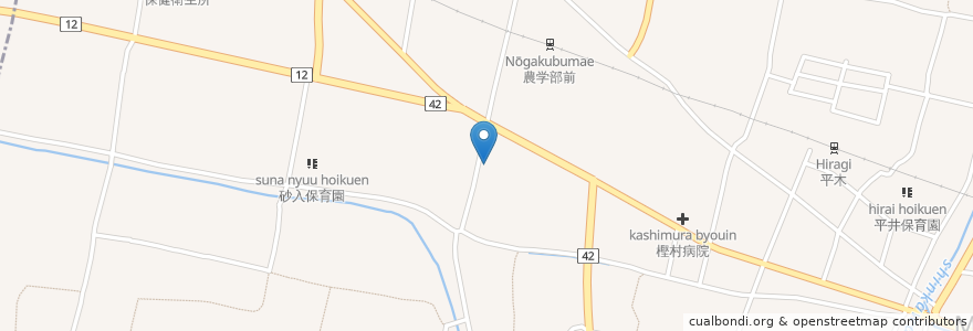Mapa de ubicacion de 三木みよし内科医院 en Japonya, 香川県, 木田郡, 三木町.