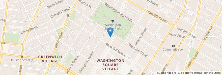 Mapa de ubicacion de Skirball Center for the Performing Arts en 美利坚合众国/美利堅合眾國, 纽约州 / 紐約州, 纽约, 纽约县, Manhattan, Manhattan Community Board 2.
