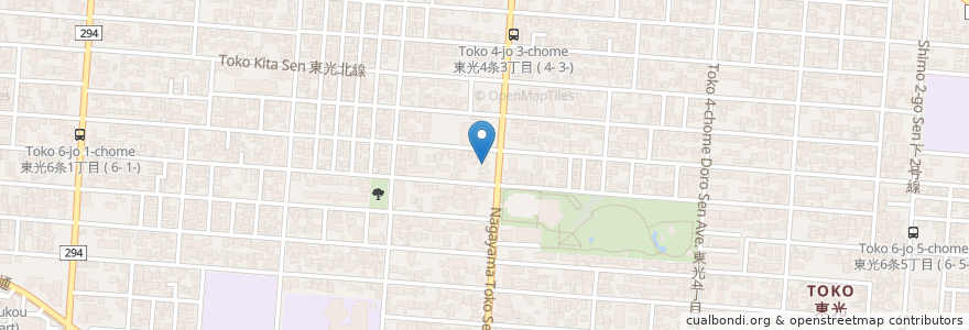 Mapa de ubicacion de 済州島 en اليابان, محافظة هوكايدو, 上川総合振興局, 旭川市.