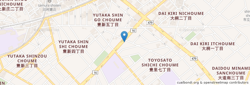 Mapa de ubicacion de ほっともっと en Japão, 大阪府, 大阪市, 東淀川区.