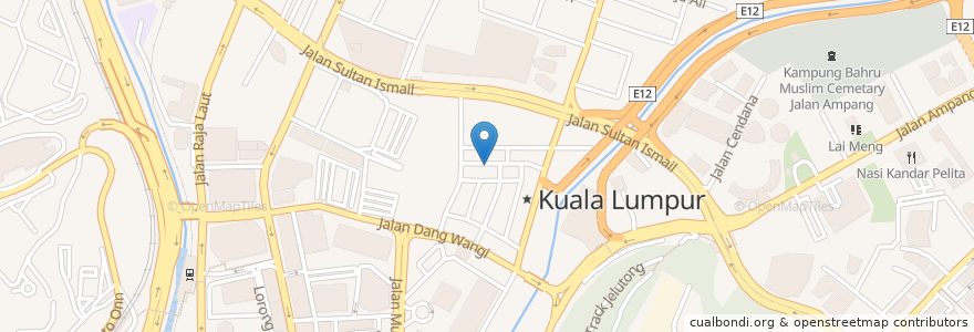 Mapa de ubicacion de gavel coffee kitchen craft beers en Malaisie, Selangor, Kuala Lumpur.