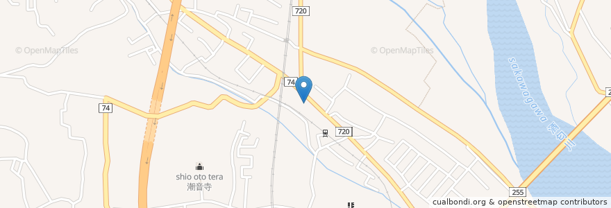 Mapa de ubicacion de ESSO en 日本, 神奈川県, 小田原市.