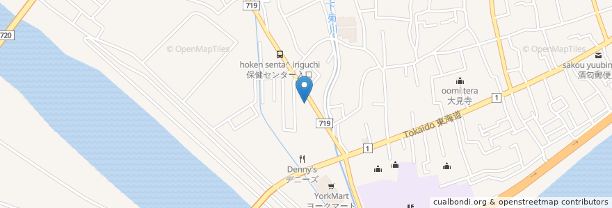 Mapa de ubicacion de ゼネラル en ژاپن, 神奈川県, 小田原市.