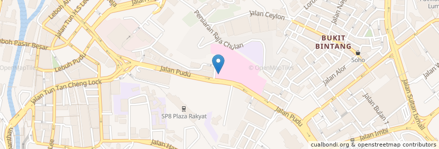 Mapa de ubicacion de Neuropsy Clinic en Malasia, Selangor, Kuala Lumpur.
