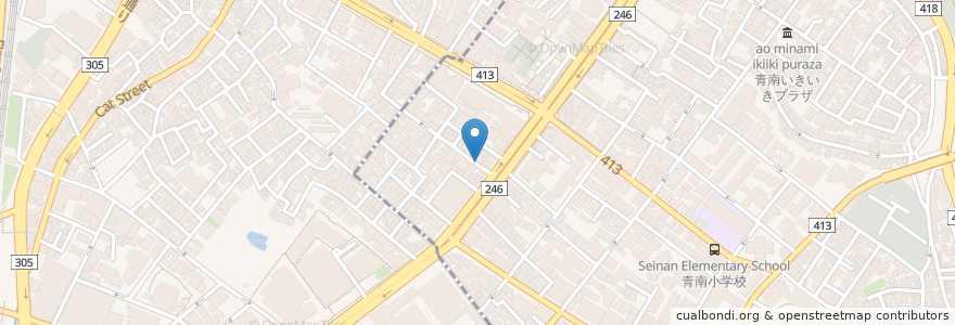 Mapa de ubicacion de Rituel en Japan, 東京都, 渋谷区.