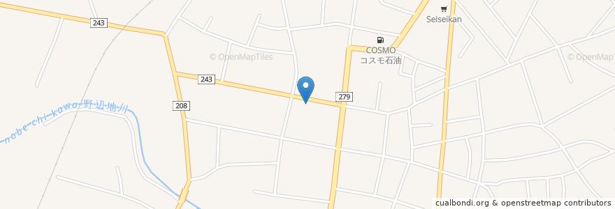 Mapa de ubicacion de 喫茶 レモンハート en Jepun, 青森県, 上北郡, 野辺地町.