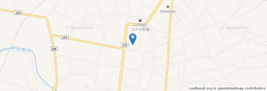 Mapa de ubicacion de 割烹ぶんぶく en Japan, Präfektur Aomori, 上北郡, 野辺地町.