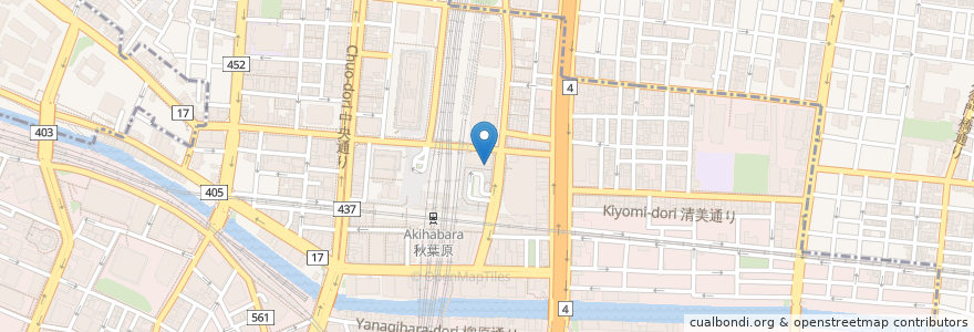Mapa de ubicacion de Tully's Coffee en Japan, Tokyo, Chiyoda.