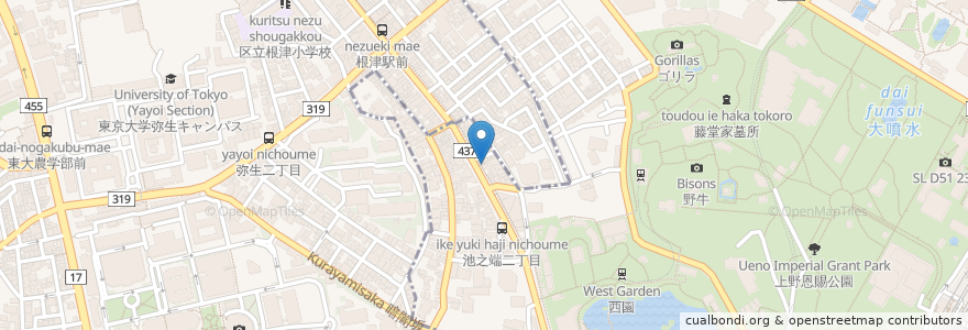 Mapa de ubicacion de Bar MAD HAT en 日本, 東京都.