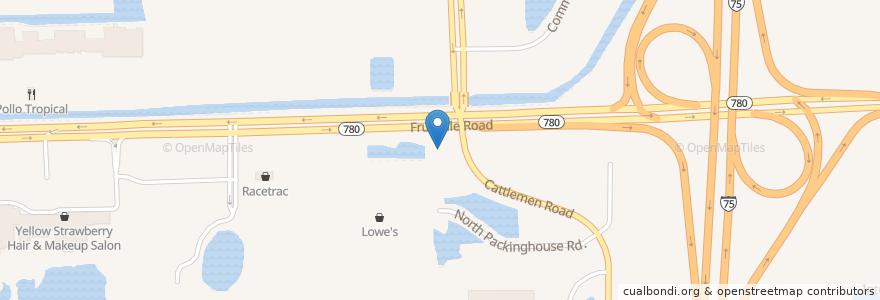 Mapa de ubicacion de Centennial Bank en United States, Florida, Sarasota County.