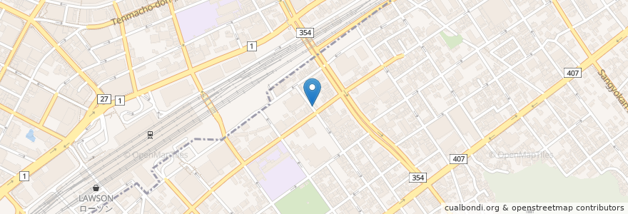 Mapa de ubicacion de さくらパークス八幡 en Jepun, 静岡県, 静岡市, 葵区, 駿河区.