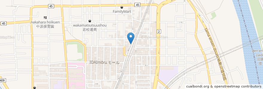Mapa de ubicacion de Toilet en Japan, Kanagawa Prefecture, Kawasaki, Nakahara Ward.