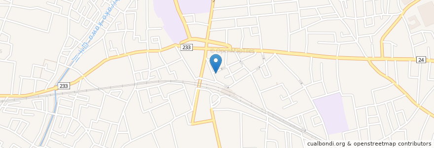 Mapa de ubicacion de 星乃珈琲店 en Jepun, 東京都, 練馬区.