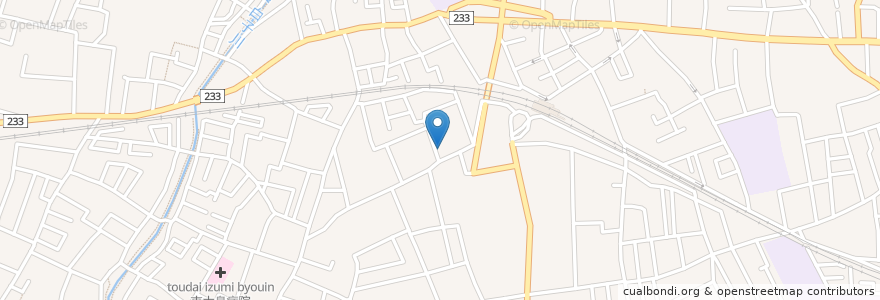 Mapa de ubicacion de やまもと歯科 en Japon, Tokyo, 練馬区.