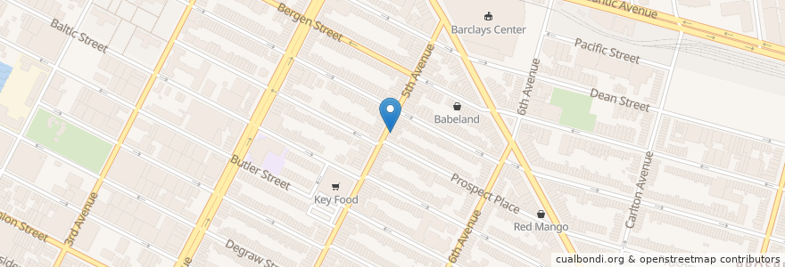 Mapa de ubicacion de Hiroto en ایالات متحده آمریکا, New York, نیویورک, Brooklyn.