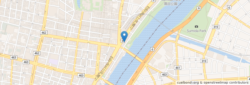 Mapa de ubicacion de いしやま矯正歯科 en Giappone, Tokyo, 台東区.