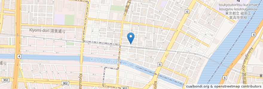 Mapa de ubicacion de どんまい en Japón, Tokio.