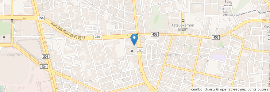 Mapa de ubicacion de M'sクリニック　整形外科　リウマチ科 en 日本, 東京都, 文京区.