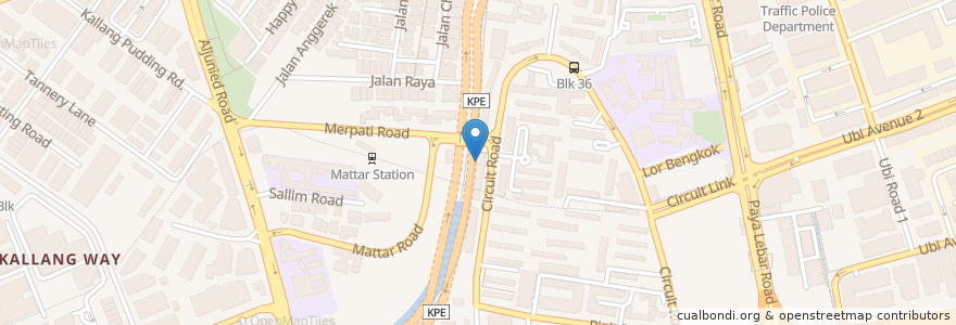 Mapa de ubicacion de Briyani by Hamidah Bi en Singapore, Southeast.