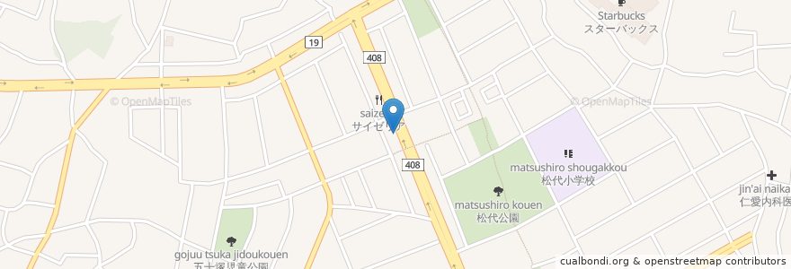 Mapa de ubicacion de スパイスキッチン デビ en Япония, Ибараки, つくば市.