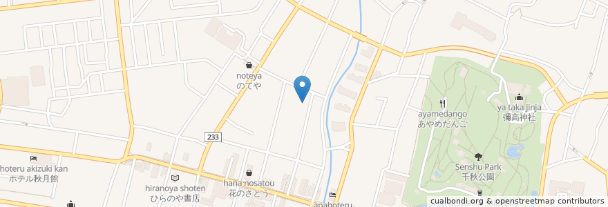 Mapa de ubicacion de 酒房 福 en 日本, 秋田県, 秋田市.