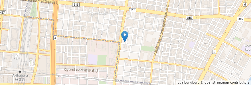 Mapa de ubicacion de ゆうま薬局 en 日本, 東京都, 台東区.
