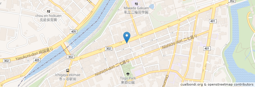 Mapa de ubicacion de 大衆酒場 かぼちゃ en Japão, Tóquio, 千代田区.